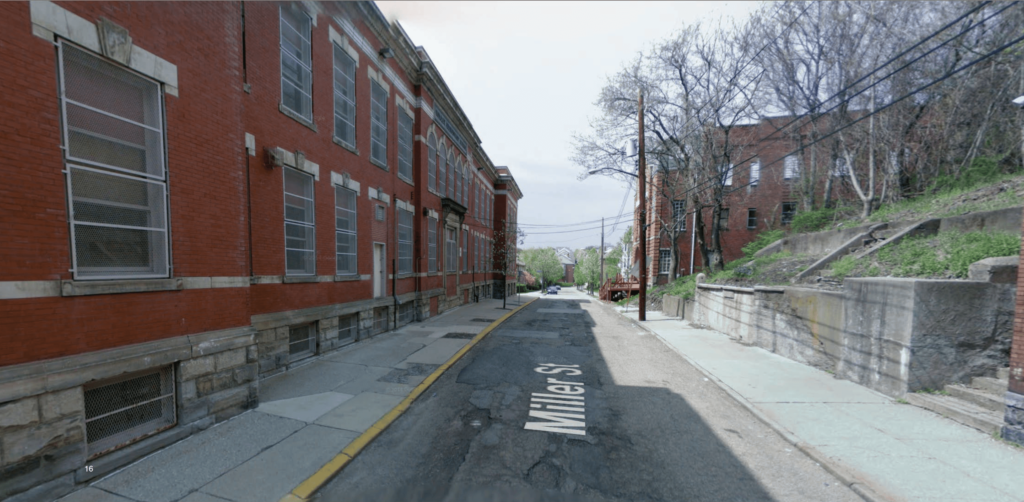 View of Miller School Lofts from Street