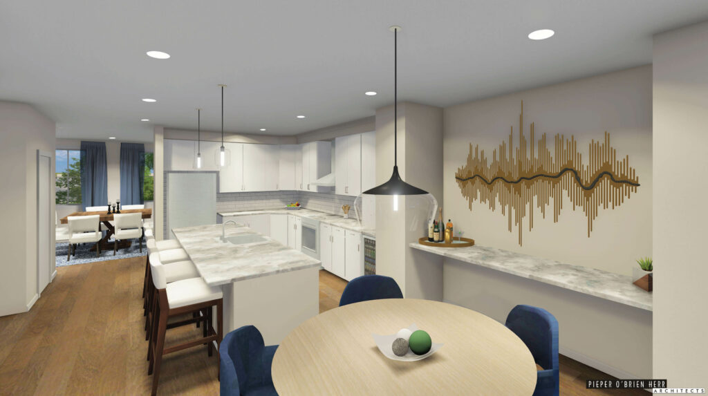 3D Render of Overlook at Westpointe II Project