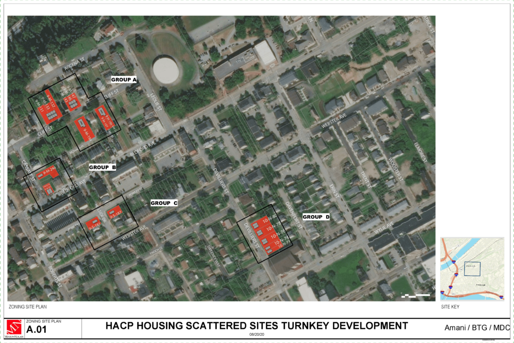 Scattered Sites Project Map