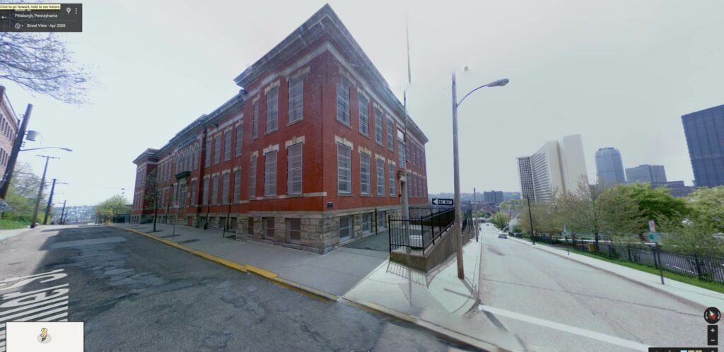 View of Miller School Lofts from Street